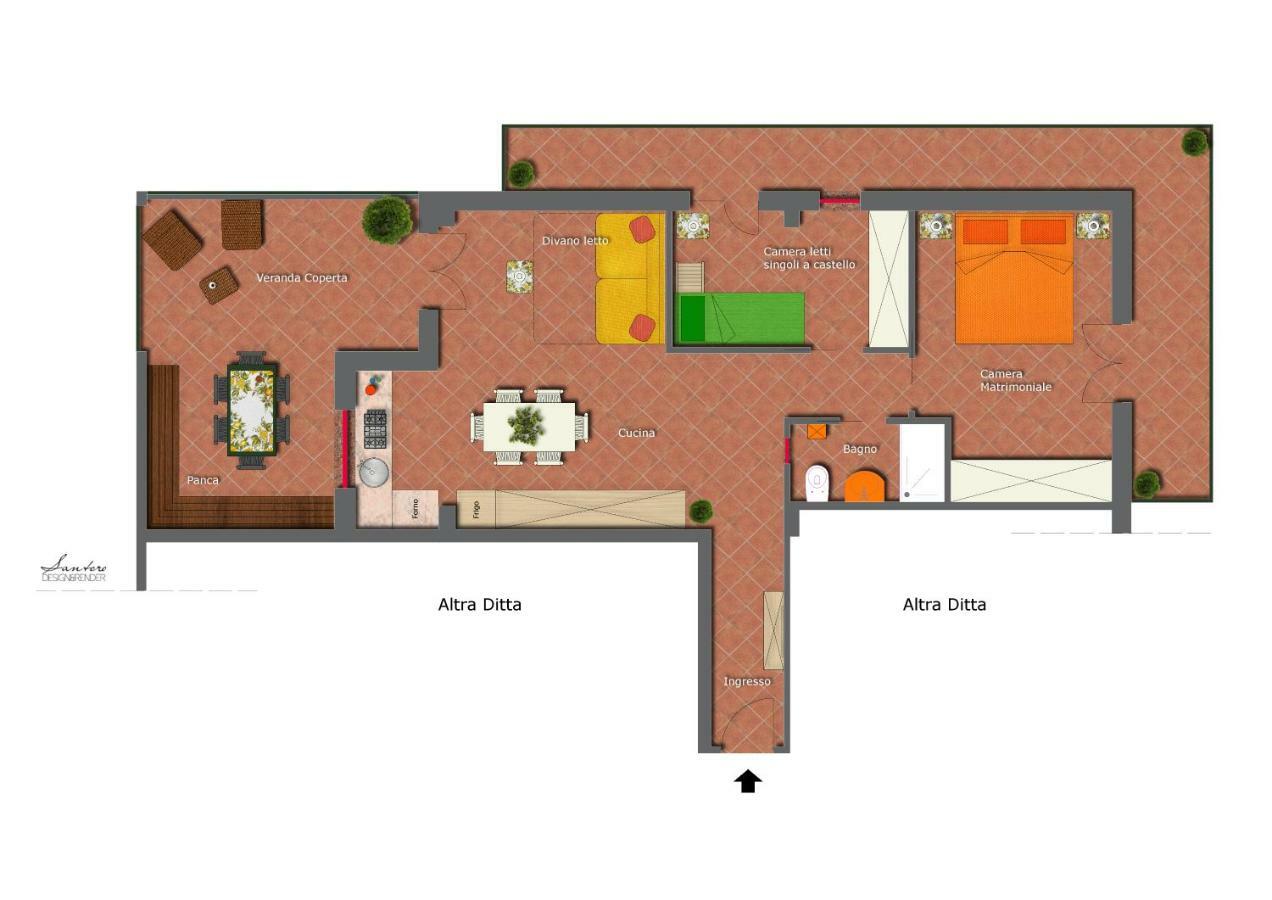Capo D'Orlando Apartments - Sabbia Exterior foto